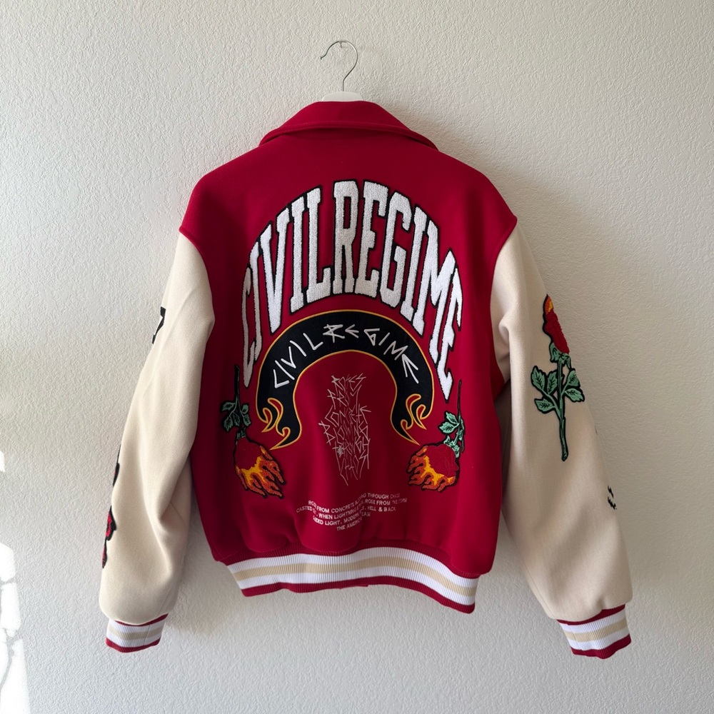 Civil Regime Varsity Jacket